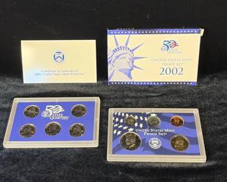 2002 United States mint proof set
