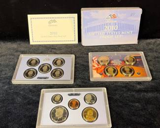 2010. United States mint proof set