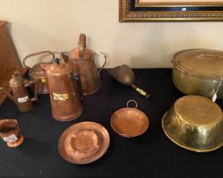 Lots of Copper and Brass