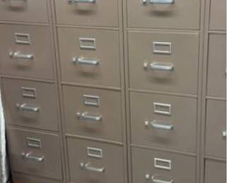 Metal File Cabinets