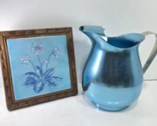 Vintage Aluminum Water Pitcher