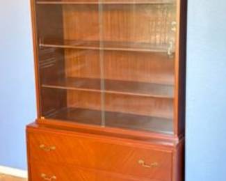 Way Hutch Display Cabinet