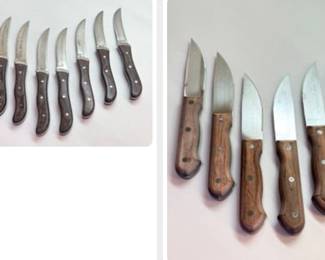 Buck Knives and Steak Knives