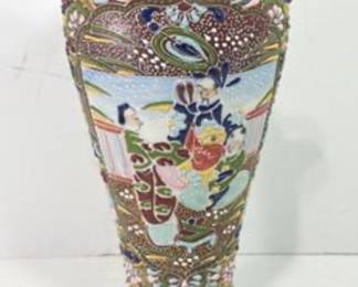 Asian Moriage Vase