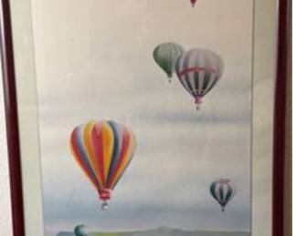 Hot Air Balloons Print