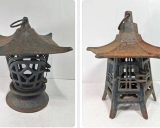 Cast Iron Pagoda Lantern