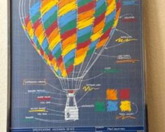 1986 Balloon Festival Serigraph