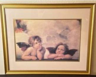 Print of Raphael's painting The Sistine Madonna