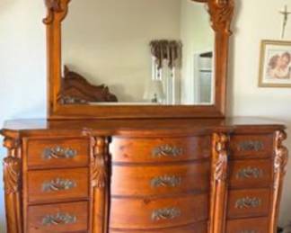 Solid Wood Bedroom Set - See more pieces in catalog