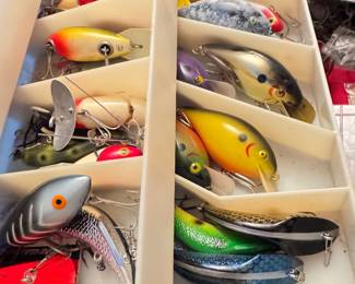 Vintage fishing lures