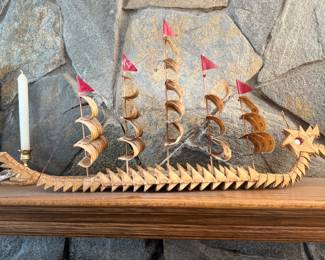 Vintage Chinese ‘Junk Boat’