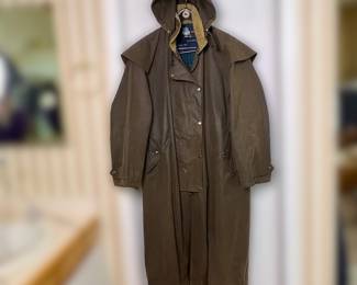 The Original Swandray XL Waterproof Duster Coat - New Zealand Heavyweight Western Outdoor Garment w/ Wool Lining