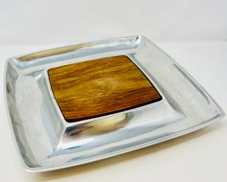 KP Lot #34 - Large 14” Pottery Barn Barona Cheese & Cracker Platter