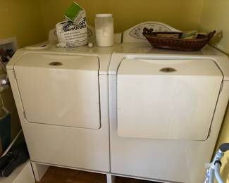 This is a gas, washer and dryer