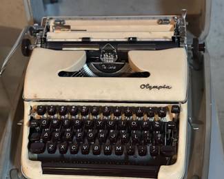 Vintage Olympia typewriter 