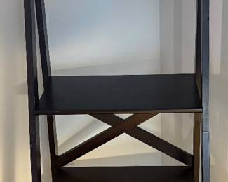 Four-Tier Espresso Ladder Bookshelf