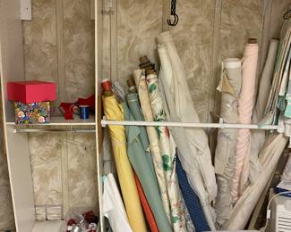 There is a whole area loaded with every sewing supply imaginable. I’ve never seen so much sewing supplies!