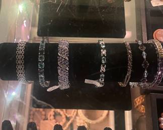 Sterling and Gold Bracelets and Rings