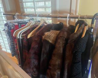 Vintage Fur  Coats / Strollers