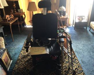 Electric Wheelchair, low use!