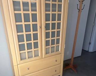 Cabinet and Hat Rack