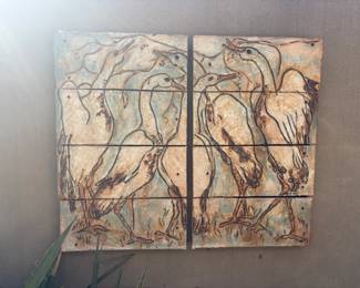 Priscilla Hoback - Outdoor Glazed Mural 1 of 2