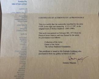 Arthur Haddock (1895 - 1980)