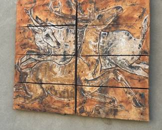 Priscilla Hoback - Outdoor Glazed Mural 1 of 2