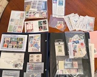 Partial Stamp Collection