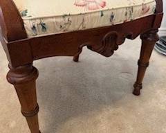 Drexel Estorada - Detail of Legs on Chairs and Table