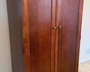 Original Price $1,100 / Price $300.00 TV Cabinet 40 1/2" wide, 24" deep and 73" high