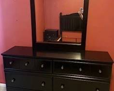 Presale Items - Dresser and Mirror matching full size Bed