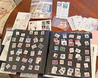 Partial Stamp Collection