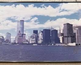 Vintage Twin Towers Poster