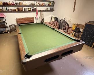 Pool table and accessories 