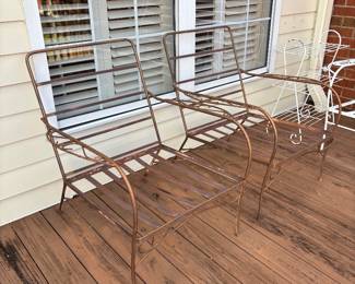 Vintage Wrought Iron Outdoor Furniture
