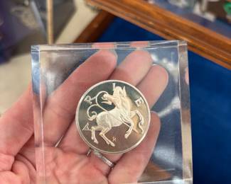 Aries Sterling Coin