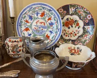 VIntage Decor China, Silverplate