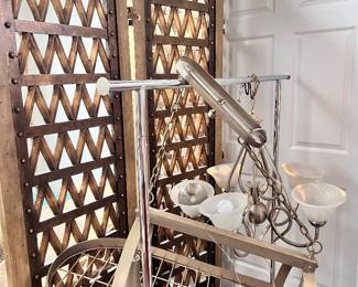 Three section screen 