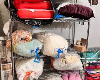 Clean pillows and linens 