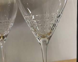 Vera wang tall stemware