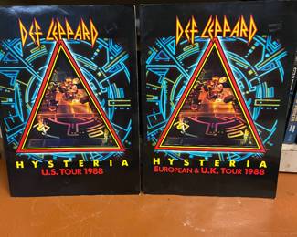 Def Leppard souvenir programs