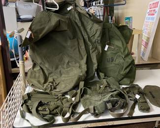Marine  bags, smaller items