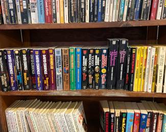 Vintage sci fi paperbacks