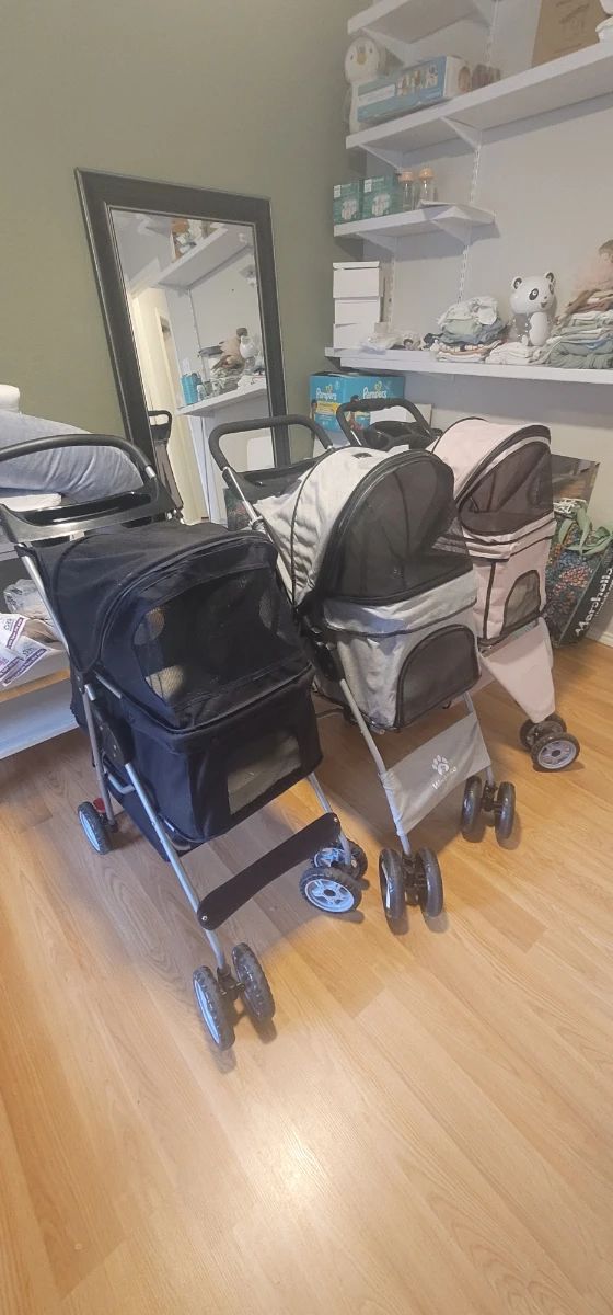 Pet strollers