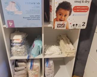 Diapers and wipes