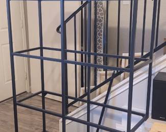 Glass & Metal bookshelf