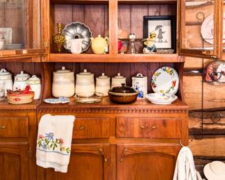 Hutch and Vintage Kitchenware 