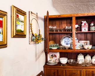 Vintage Kitchenware and Artwork