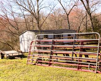 Cattle Gates and Tilt Trailor